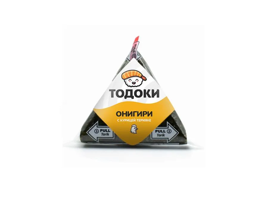 Онигири с курицей в соусе Том Ям